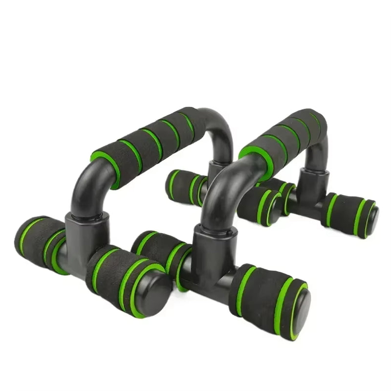 GYM Non-Slip H-Shaped Push up Bar,Handles Home Fitness Equipment for Arm Chest Workout Anti-Skid Support Stand Fitness Sport 2Pc