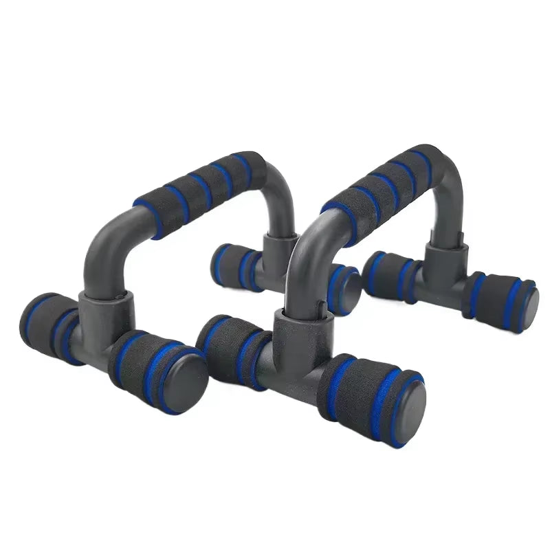 GYM Non-Slip H-Shaped Push up Bar,Handles Home Fitness Equipment for Arm Chest Workout Anti-Skid Support Stand Fitness Sport 2Pc