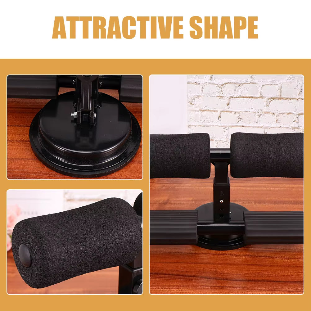 Ergonomics Sit-Up Assist Device for Crunches Aid and Push-Up Training Portable Exercise Equipment for Abdomen Muscle Building