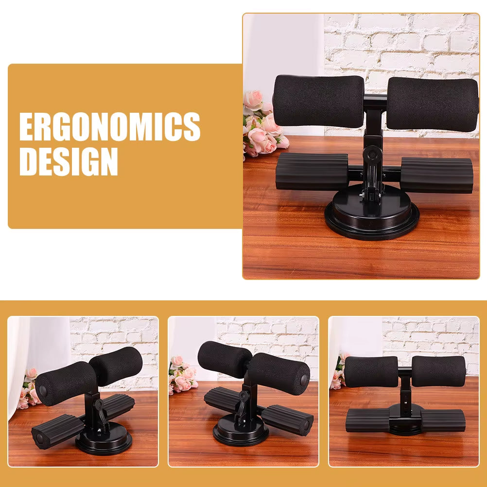 Ergonomics Sit-Up Assist Device for Crunches Aid and Push-Up Training Portable Exercise Equipment for Abdomen Muscle Building