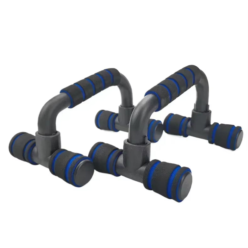 GYM Non-Slip H-Shaped Push up Bar,Handles Home Fitness Equipment for Arm Chest Workout Anti-Skid Support Stand Fitness Sport 2Pc