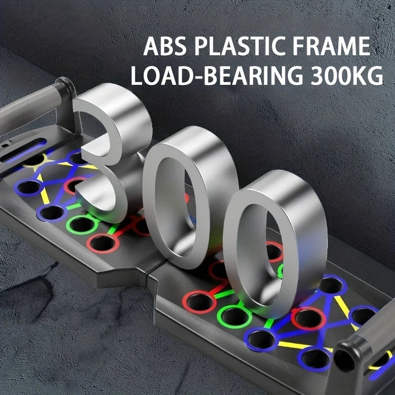 Transform Your Workout with the Push-Up Board Set - Portable, Multifunctional Fitness Equipment for Strength Training