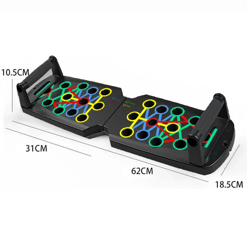 Transform Your Workout with the Push-Up Board Set - Portable, Multifunctional Fitness Equipment for Strength Training